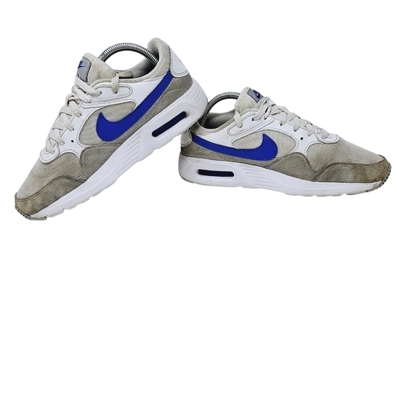 Nike Air Max SC Royal Wolf Grey Blue White Sneakers Men's‎ Size 7.5 CW4555-101 - Picture 1 of 8